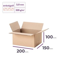 vouwdoos 200x150x100 mm
