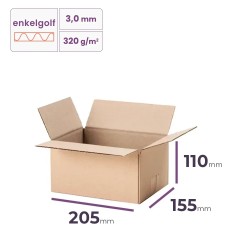 vouwdoos 205x155x110 mm