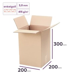 verzenddoos 200x200x300 mm