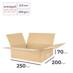 vouwdoos 250x200x70 mm