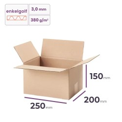 vouwdoos 250x200x150 mm