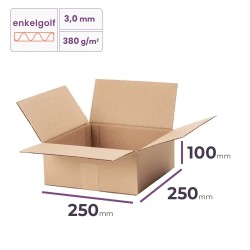 vouwdoos 250x250x100 mm