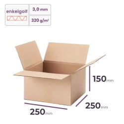 vouwdoos 250x250x150 mm