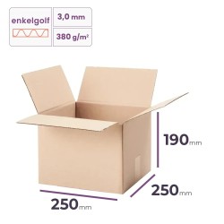 vouwdoos 250x250x190 mm