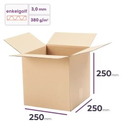 verzenddoos voor speelgoed 250x250x250 mm