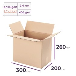 vouwdoos 300x200x260 mm