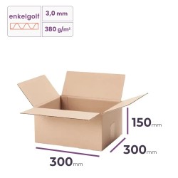 vouwdoos 300x300x150 mm