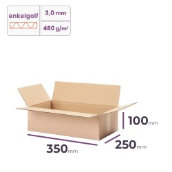 vouwdoos 350x250x100 mm