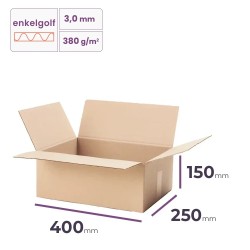 doos voor kleding verzending via PostNL