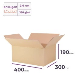 vouwdoos 400x300x190 mm