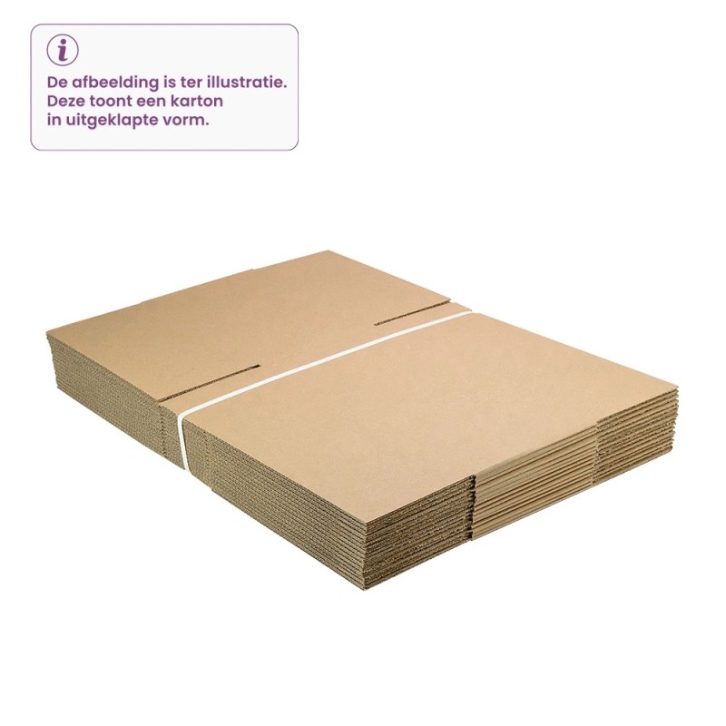 pakketdoos voor DHL-pakket 350x250x150 mm