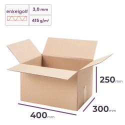 doos voor schoenen 40x30x25 cm