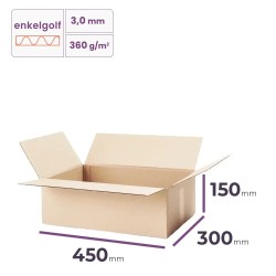 doos voor schoenen 450x300x150 mm