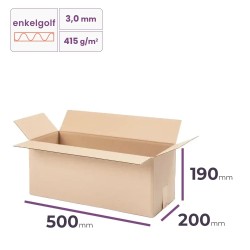 vouwdoos 500x200x190 mm