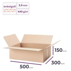 vouwdoos 500x300x150 mm