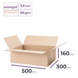 vouwdoos 500x300x160 mm