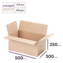 pakketdoos voor PostNL gemiddeld pakket