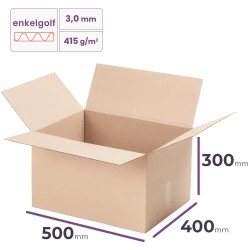 PostNL gemiddeld pakket doos 50x40x30 cm