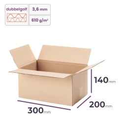 vouwdoos 300x200x140 mm