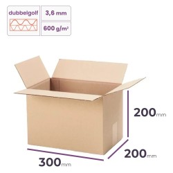 vouwdoos 300x200x200 mm