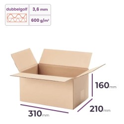 vouwdoos 310x210x160 mm