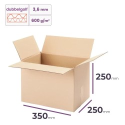 vouwdoos 350x250x250 mm