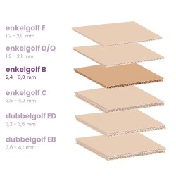 doos voor kleding 30x20x15 cm