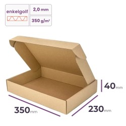 postdoos 350x230x40 mm