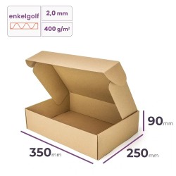 postdoos 350x250x90 mm