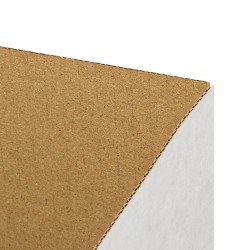 witte stansdoos fefco 427 met klepsluiting