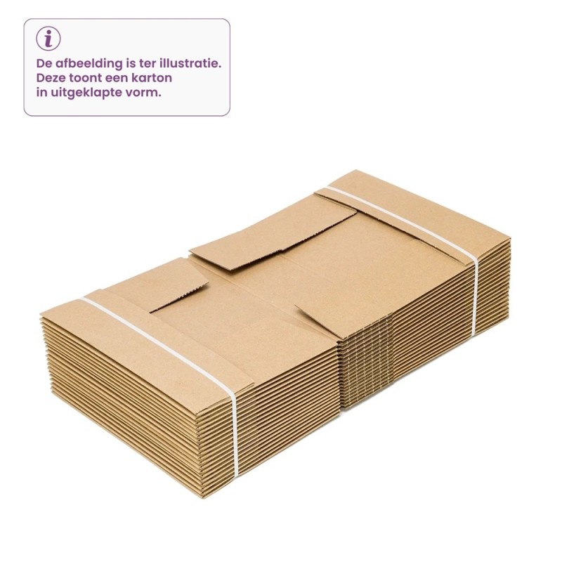 fefco 761 paraatdoos enkelgolf