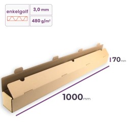 kartonnen koker 1000x70x70 mm