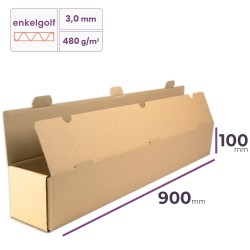 kartonnen koker 900x100x100 mm