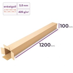 kartonnen koker 100x100x1200 mm