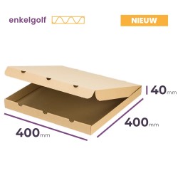 pizzadoos 40 recht 400x400x40 mm - B/360