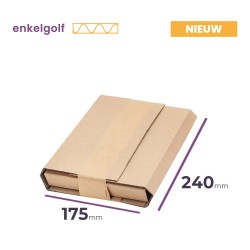 Boekverpakking A5+ - Multimail | Cartonhub