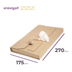 Wikkelverpakking A5+ - Rollbox Premium | Cartonhub